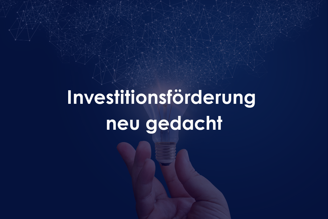 Investitionsförderung neu gedacht: Warum das steuerliche Investitionssofortprogramm ab 2026 ein Paradigmenwechsel ist